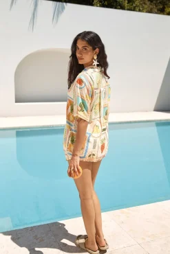 SEVEN WONDERS Agata Shirt Agata Print