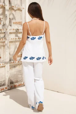 SEVEN WONDERS Amalia Pant Blue