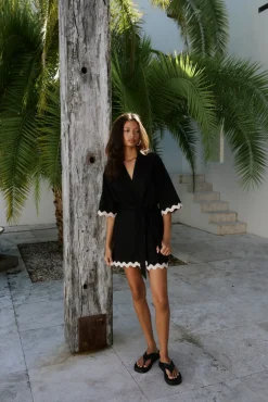 SEVEN WONDERS Harry Mini Dress Black