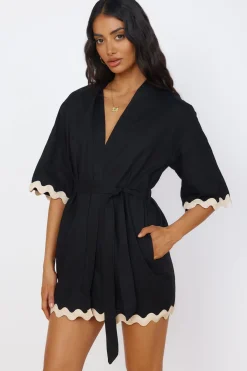 SEVEN WONDERS Harry Mini Dress Black