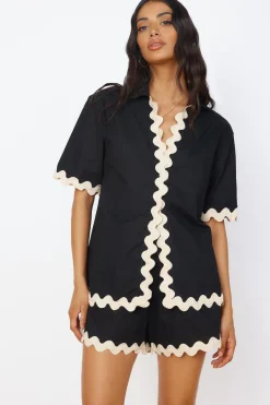SEVEN WONDERS Harry Shirt Black