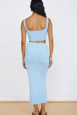 SEVEN WONDERS Kora Maxi Skirt Sky Blue