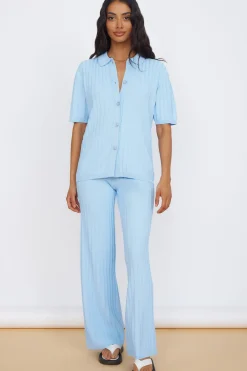 SEVEN WONDERS Kora Top Sky Blue