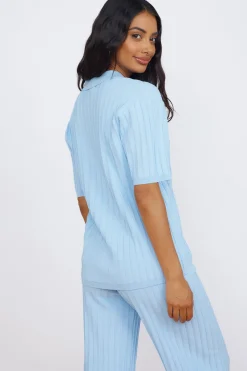 SEVEN WONDERS Kora Top Sky Blue
