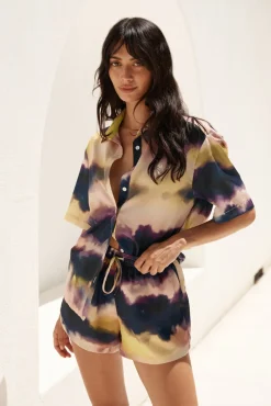 SEVEN WONDERS Oasis Shirt Purple