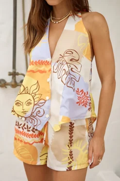 SEVEN WONDERS Palama Short Palama Print