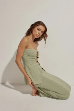 SEVEN WONDERS Wataya Maxi Skirt Sage