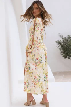 Shining Bright Maxi Dress Yellow