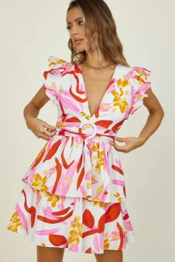 Simple Pleasures Dress Pink