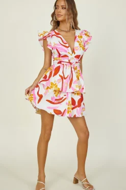 Simple Pleasures Dress Pink