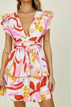 Simple Pleasures Dress Pink