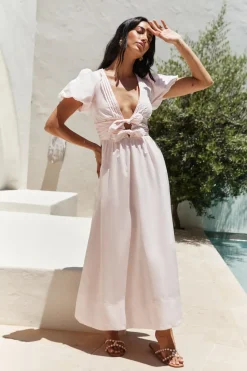 Simple Story Maxi Dress Pink