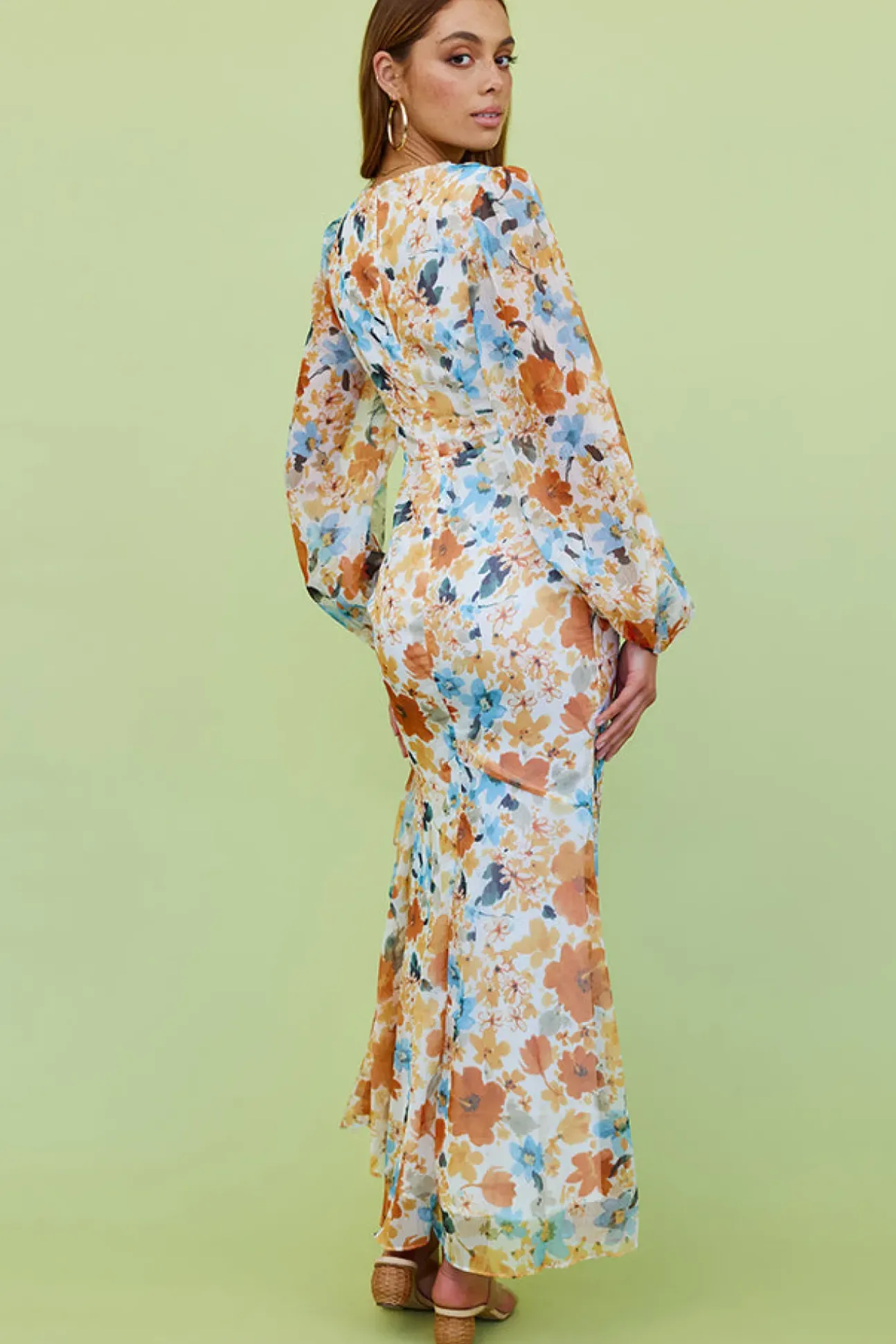 Sliver Of Glory Maxi Dress Floral