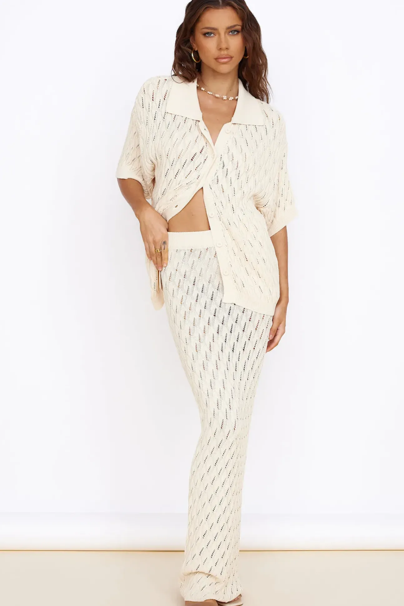 SNDYS Claire Skirt Sand