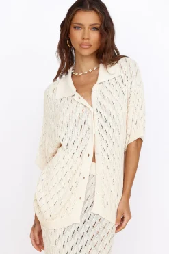 SNDYS Claire Top Sand
