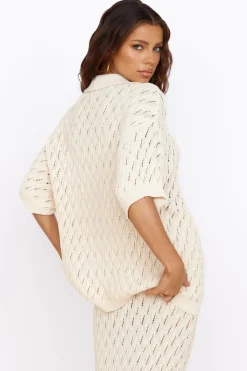 SNDYS Claire Top Sand