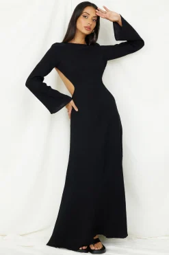 SNDYS Dahlia Maxi Dress Black