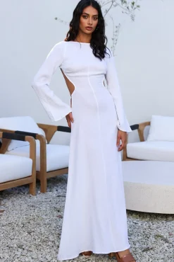 SNDYS Dahlia Maxi Dress White
