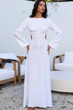 SNDYS Dahlia Maxi Dress White