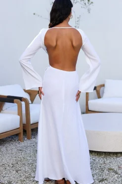SNDYS Dahlia Maxi Dress White