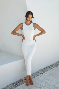 SNDYS Ellery Maxi Dress White