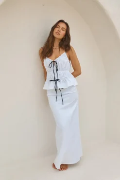SNDYS Martina Top White