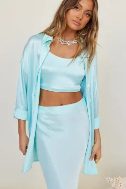 SNDYS Melody Skirt Blue