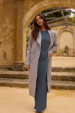 SNDYS The Noella Blazer Light Grey