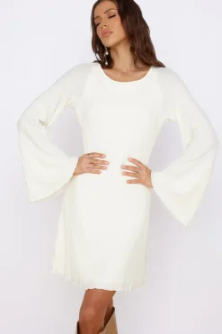 Snowy Days Dress Cream