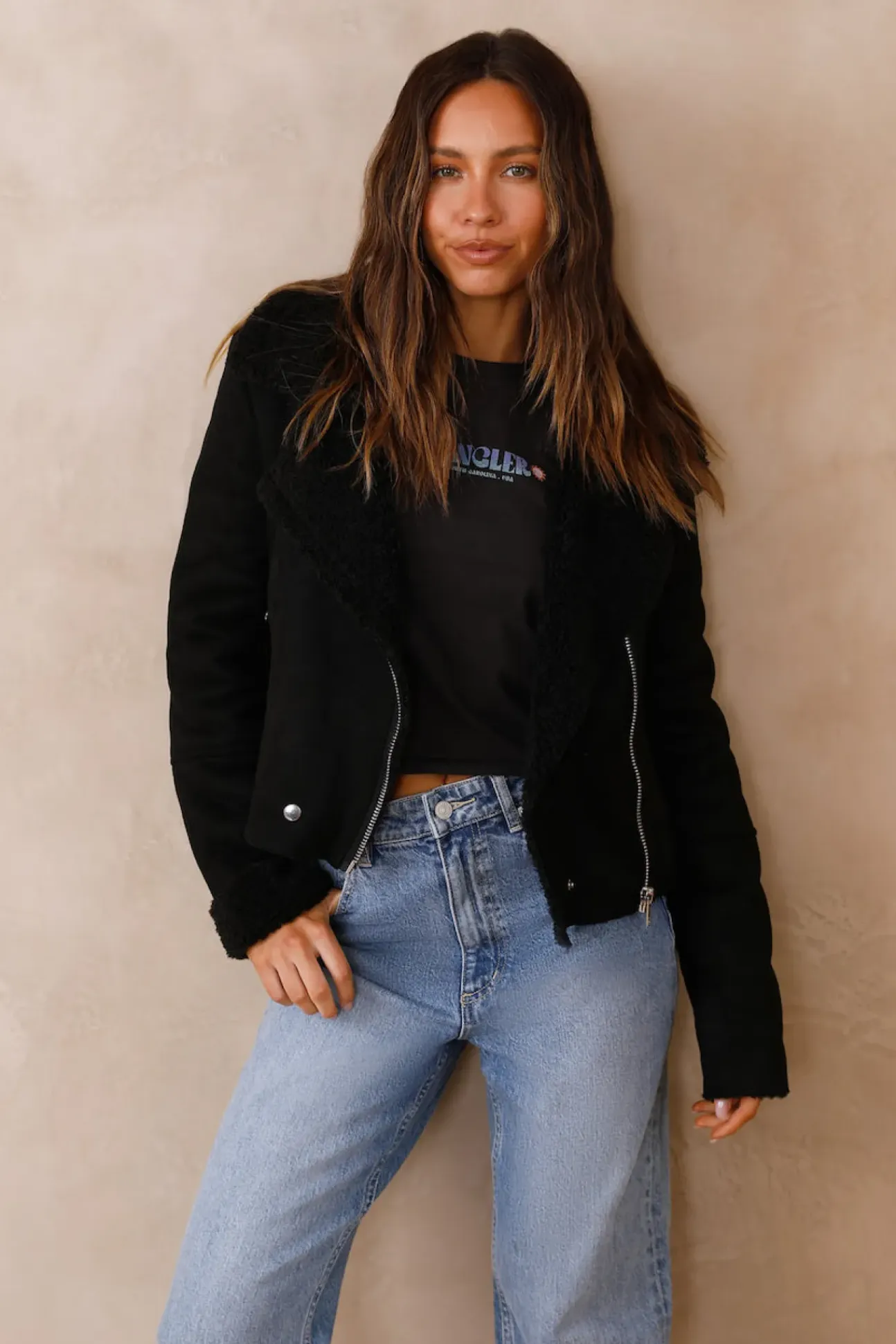 Snowy Mountains Jackets Black