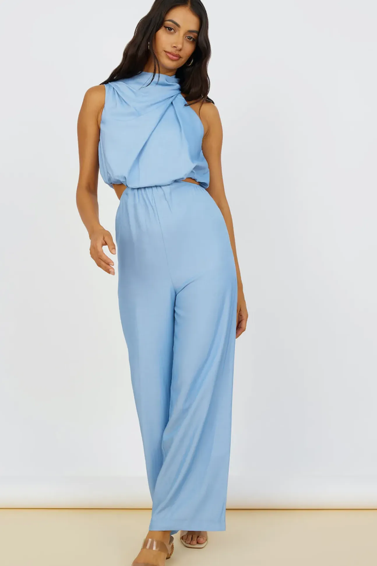 Song Of My Heart Jumpsuit Blue