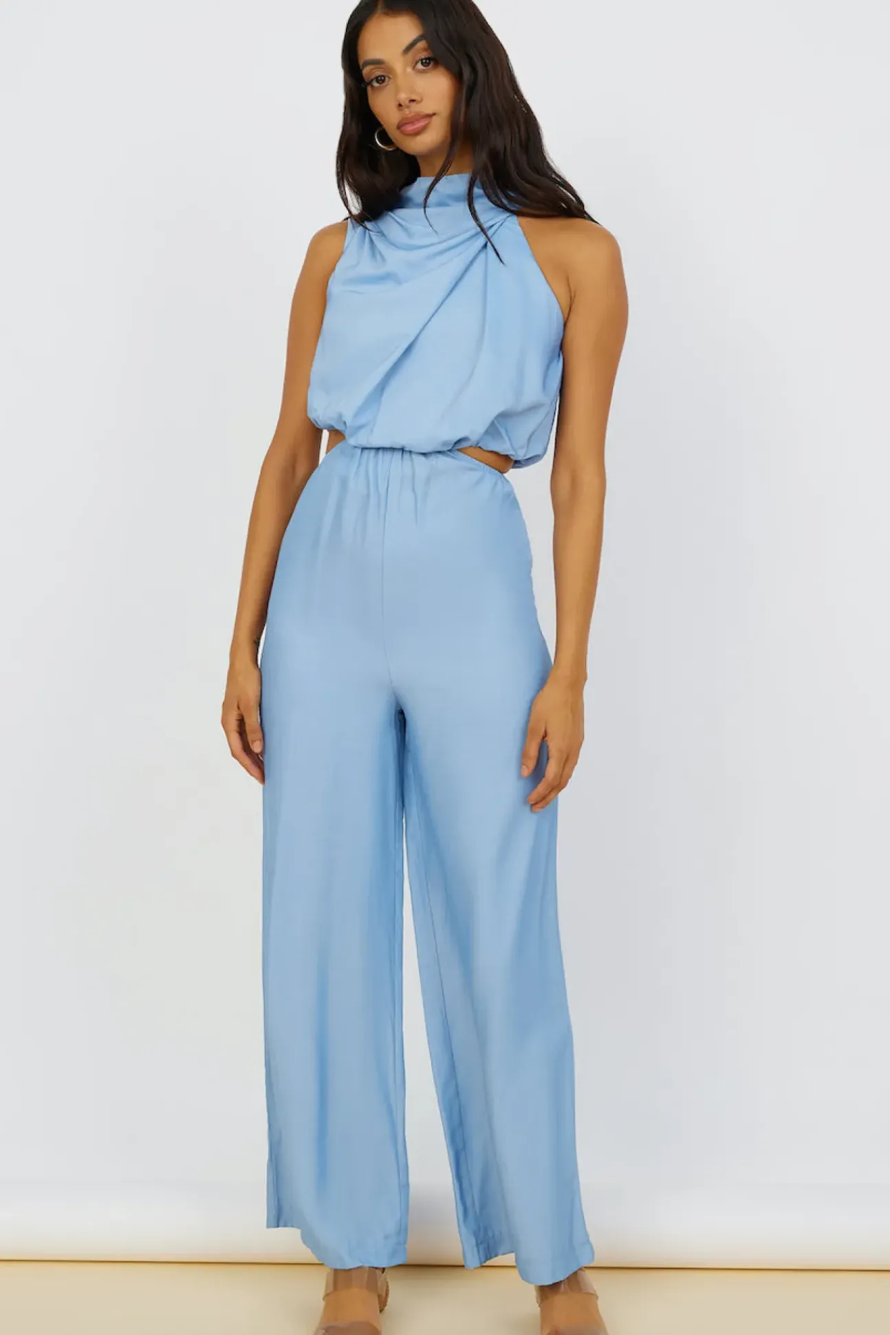 Song Of My Heart Jumpsuit Blue