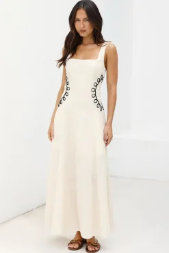 Sonora Sun Maxi Dress Beige