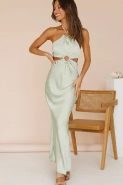Soul Voices Maxi Dress Green