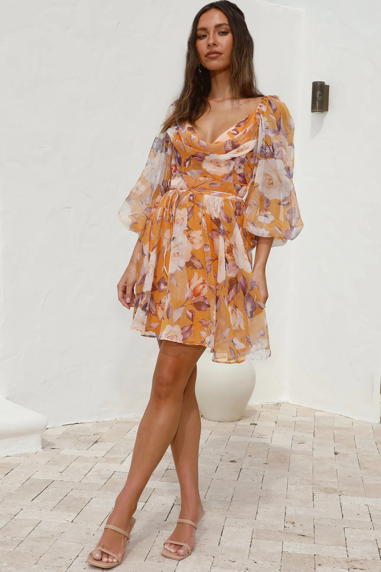 Splendid Skies Dress Yellow