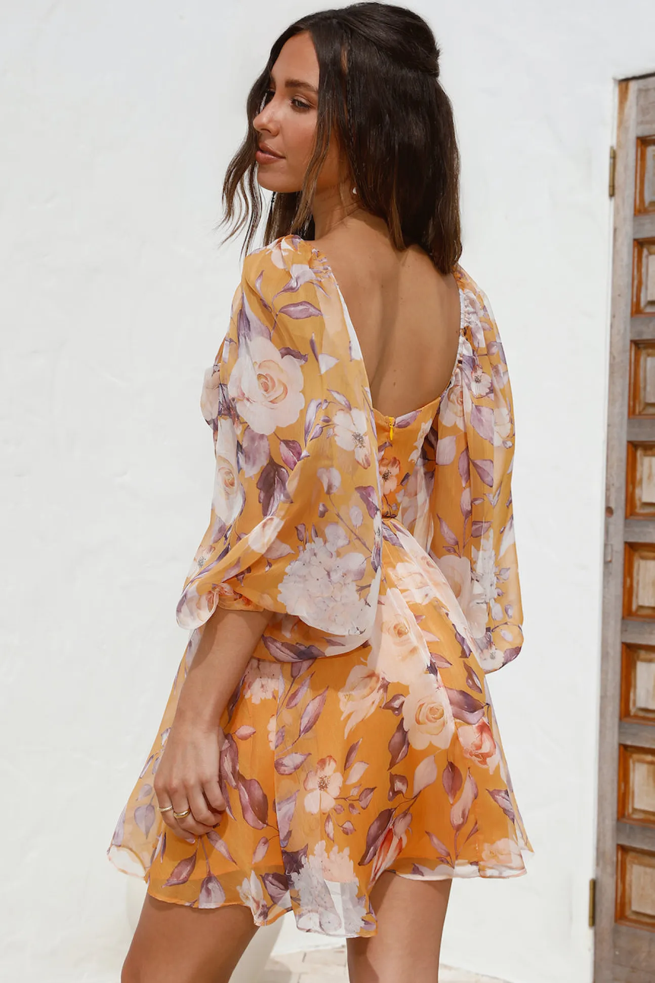 Splendid Skies Dress Yellow