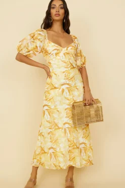 Spontaneous Maxi Dress Yellow