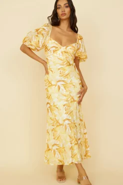 Spontaneous Maxi Dress Yellow