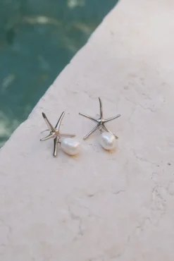 Starfishes Sence Earrings Silver
