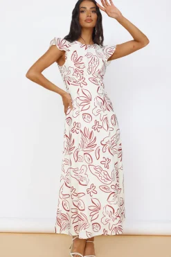 Star of Destiny Maxi Dress White