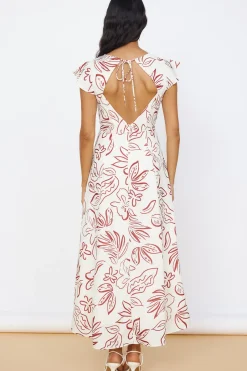 Star of Destiny Maxi Dress White