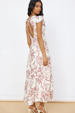 Star of Destiny Maxi Dress White