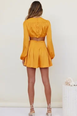 Stockhold Dress Orange