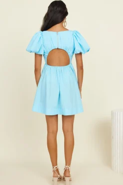 Stolen Heart Dress Blue