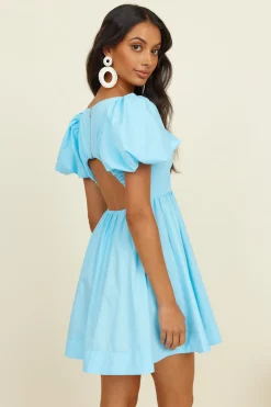 Stolen Heart Dress Blue