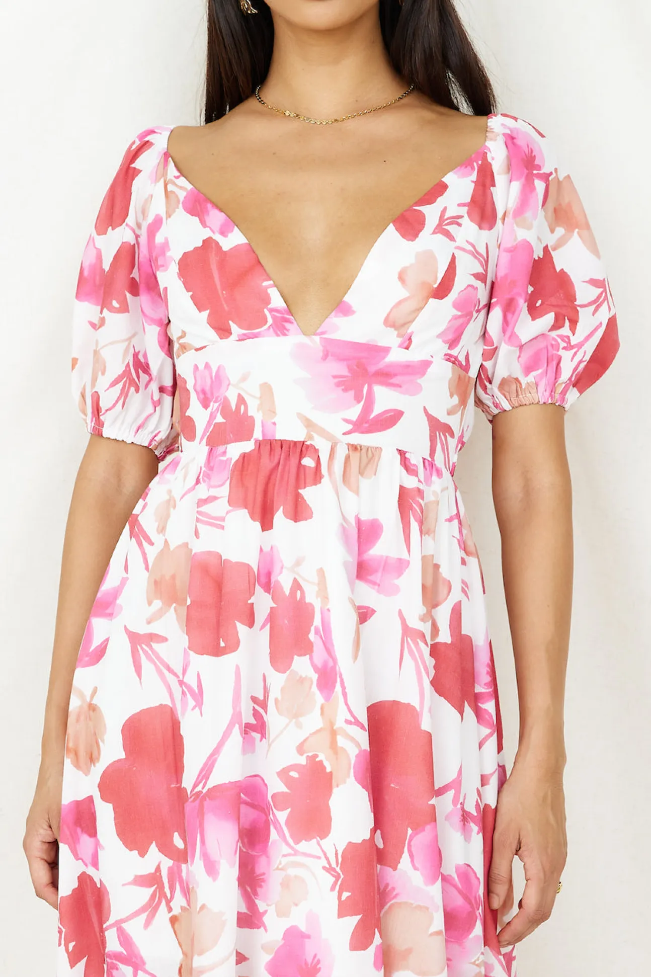 Sugar Rush Midi Dress Pink