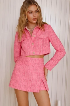 Sugary Sweet Jacket Pink