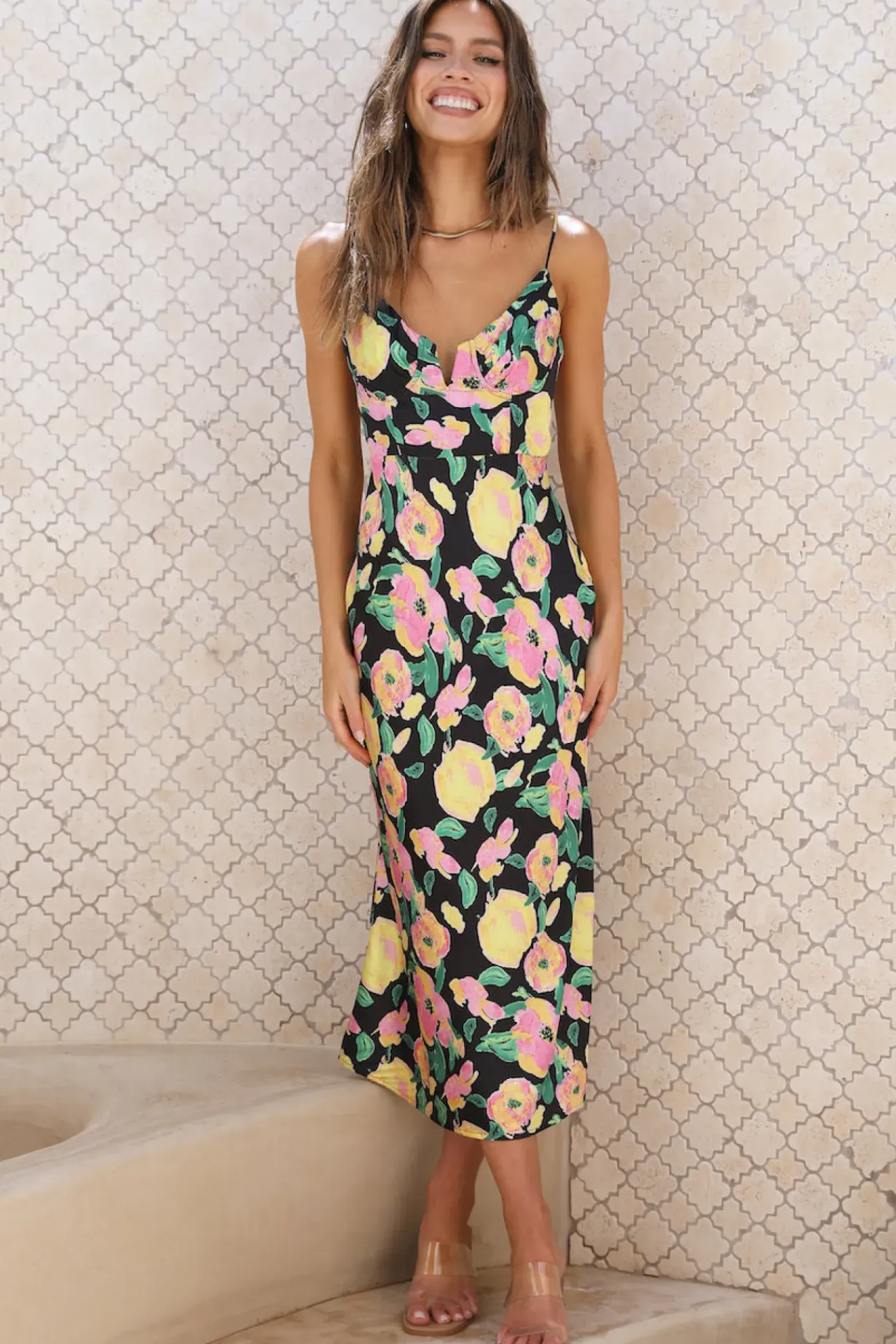 Summer Aurora Maxi Dress Black