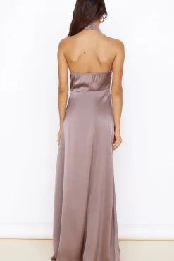 Summer Delight Maxi Dress Brown