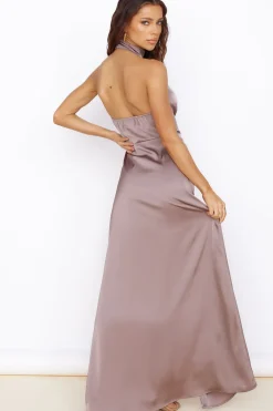 Summer Delight Maxi Dress Brown